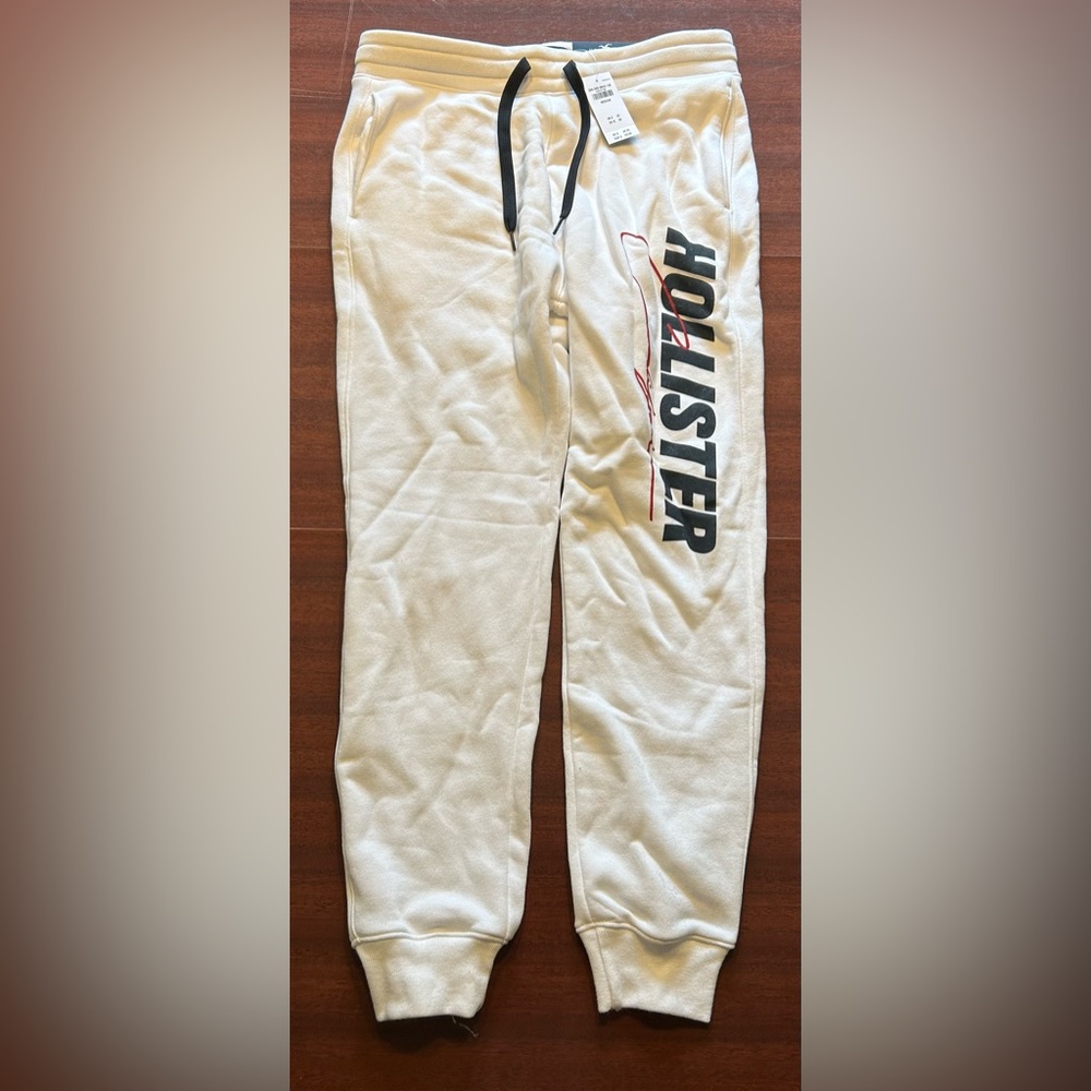 White Hollister skinny jogger